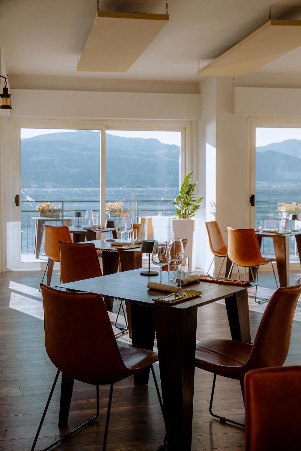 La Dama Del Porto Hotell Laveno-Mombello Exteriör bild